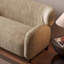 Causeuse-coussin en velours kaki standard-616193337-616193342