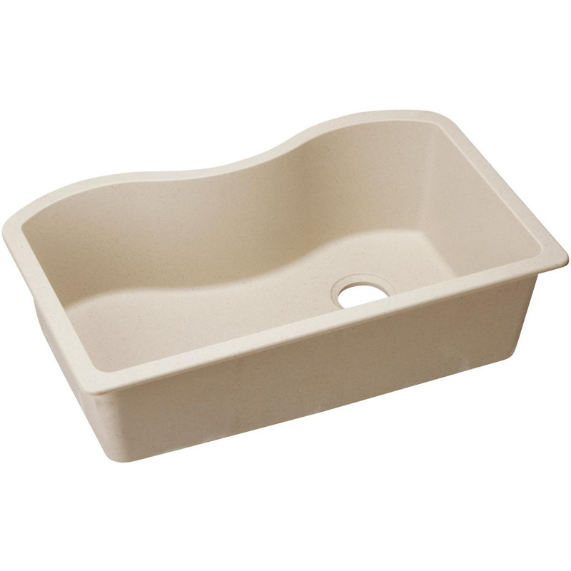 Évier de cuisine encastrable 33 po x 20 po x 9 1/2 po Quartz Classic, Mastic