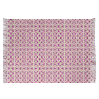 Tapis zone rose diamants Mcguigan