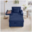 Fauteuil d'appoint confortable en velours côtelé-130770140