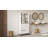 Stylish Modern Bathroom Cabinet, White, 29.5 x 63.7 x 14.0 inches | 100% Melamine Coated Particle Board, Thickness: 0.7 inches | Sturdy Metal Legs | Ideal for Contemporary Spaces, Elegant Storage Solution-55541319