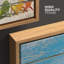 «Coastal Beach Colorful Beach Chairs on White Soft Sand», impression sur toile tendue-119401417-100893918-56335079