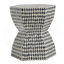Table de bout hexagonale, table d'appoint d'appoint