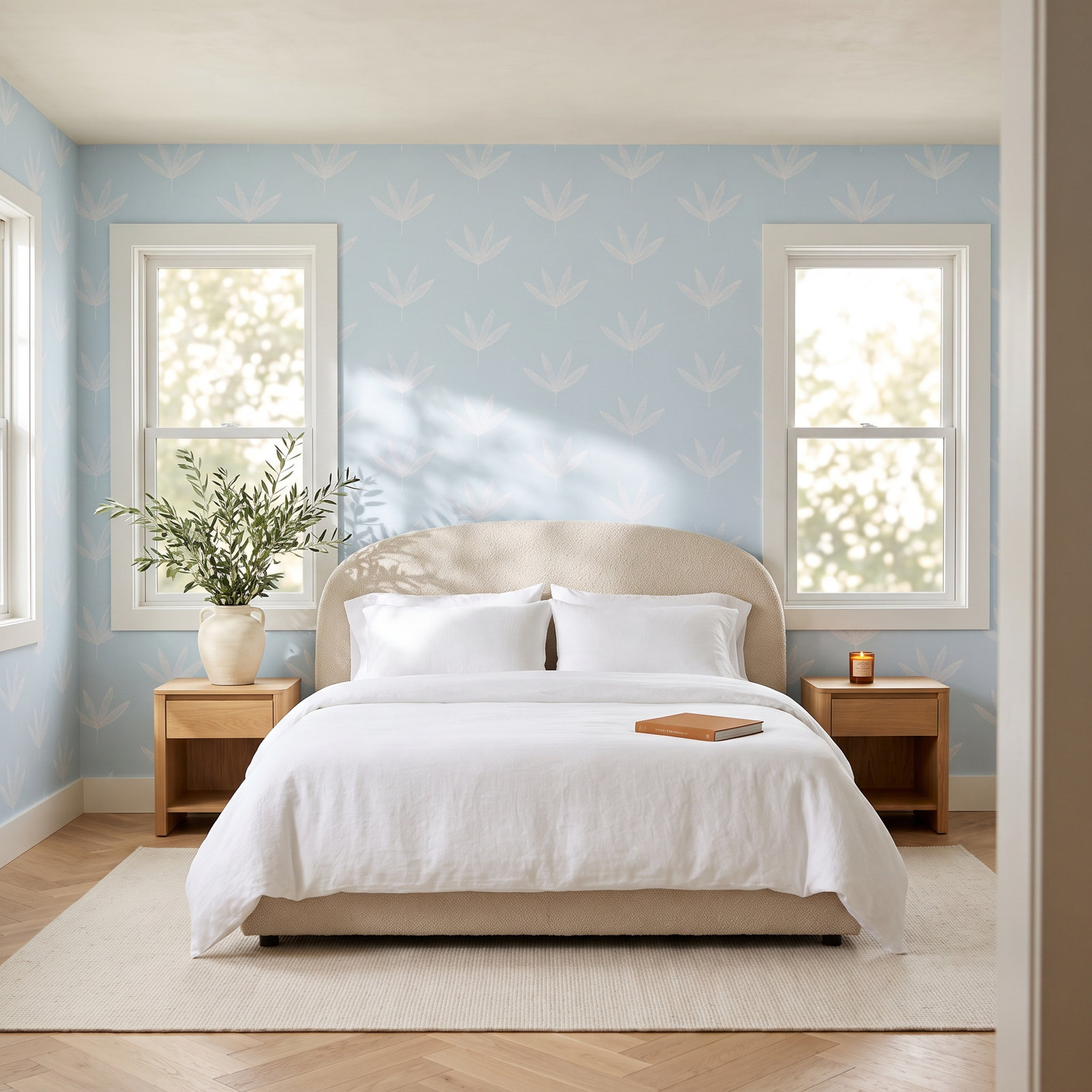 Easy Elements Wallpaper Roll, Sky Blue