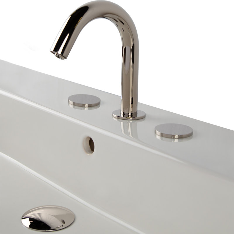 Zoom Single Hole Bathroom Faucet, Polished Nickel