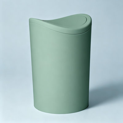 6L Compact Modern Bathroom Bin