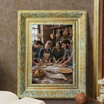 Cadre de table avec style mural
