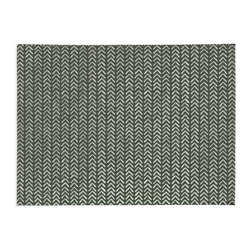 Tapis de bureau Tribe Way, L 5 pi x L 3 pi, Chimichurri