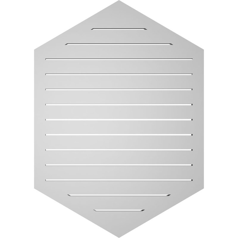 Pente verticale verticale en uréthane Signature 7 pi, H 42 po x l 30 po x P 1,5 po