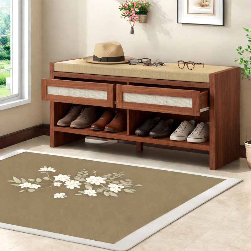 4 - Pair Shoe Storage Bench