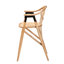 Bali & Pari Berga Modern Bohemian Natural Brown Rattan Counter Stool