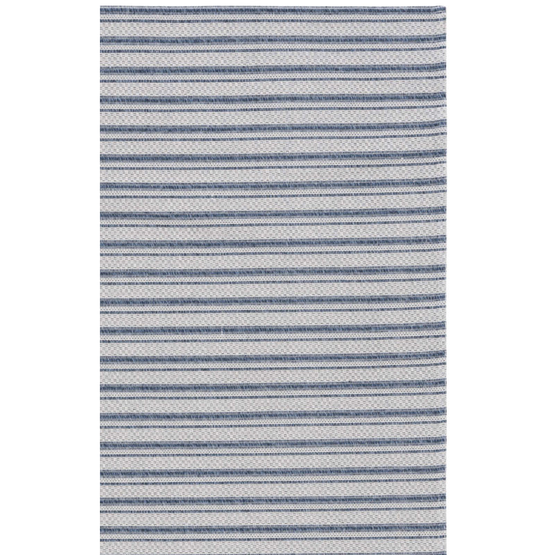 Tapis rayé en coton Martha Stewart, Rectangle 5 pi x 7 pi