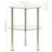 Pennside Glass End Table with Storage-1351962783