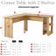 Glenhaven L-Shaped Computer Desk-34242437