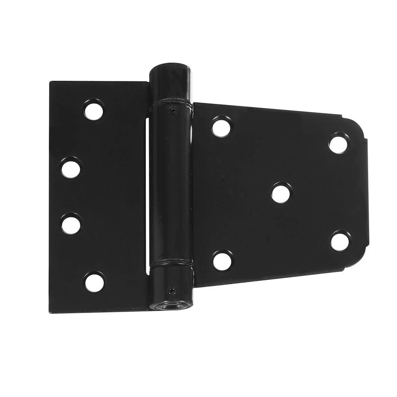 Charnière de porte simple à fixation en surface H 4 po x l 8 po, Plaqué zinc