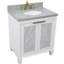 Ensemble de meuble-lavabo simple 31 "avec miroir Schreck-1845830483-1845830481