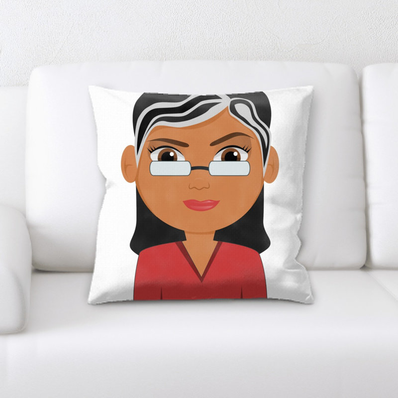 Housse et insert de coussin carré Teacher