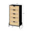 Commode d'appoint en fer Analeah-1254297108