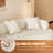 Boneless Curved Sofa Compression High-Density Foam Couch And No Assembly Needed-550217475-550217472-550217471