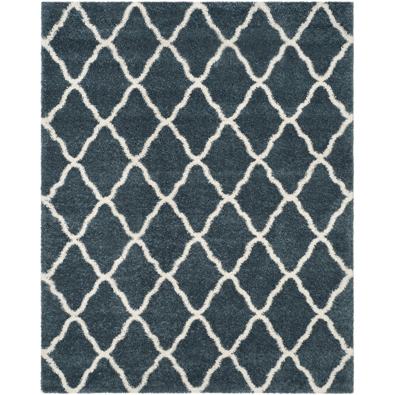 Tapis à poils longs Darrold Hudson, Rectangle 8 pi x 10 pi