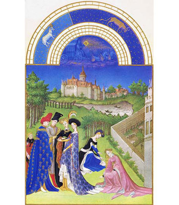 Le tres riches heures du duc de baie-impression