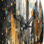 Horloge murale City Rhythm Street II - Cityscapes-1272330300