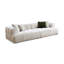 Coussin modulaire 112,60 po blanc 100% polyester-129578960
