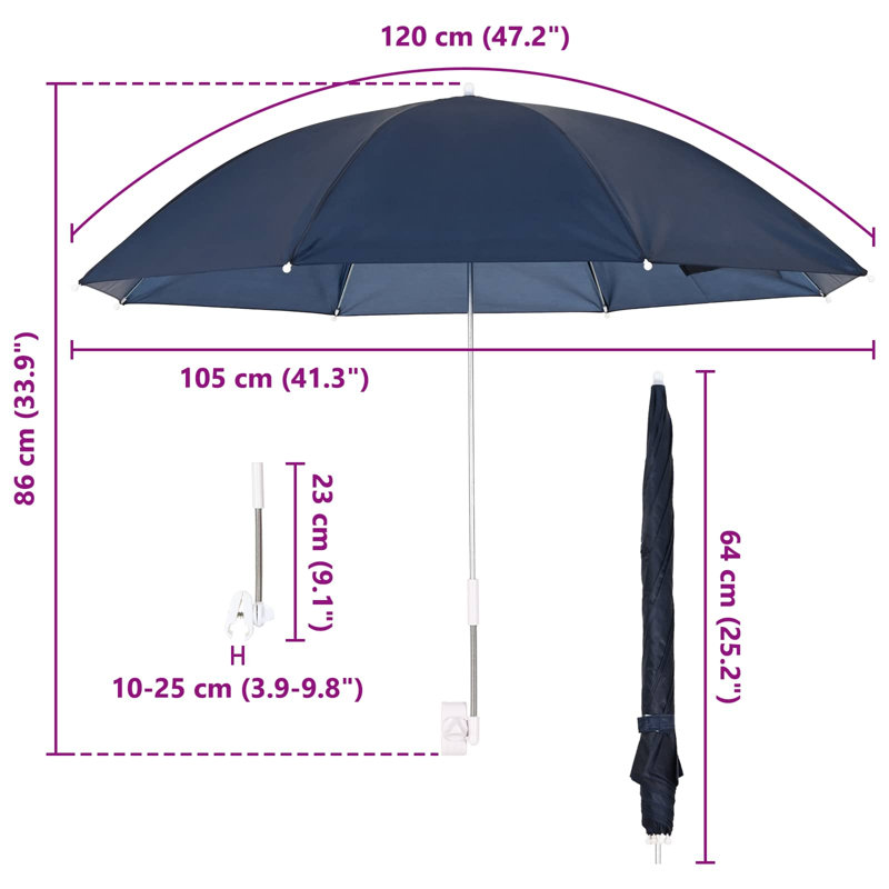 Parasol, Black