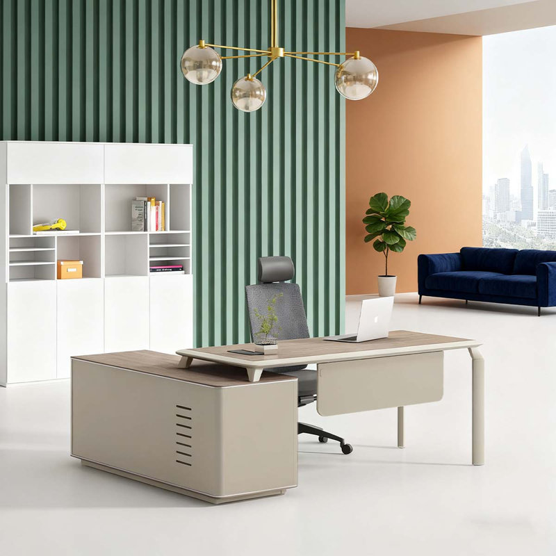 Bureau de direction en L