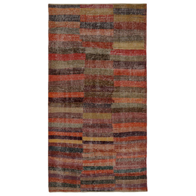 One-of-a-Kind 3'9" X 7'1" Hand Knotted Area Rug