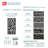 3'x6' Galvanized Powder Coated Steel Tangle Decorative Panel