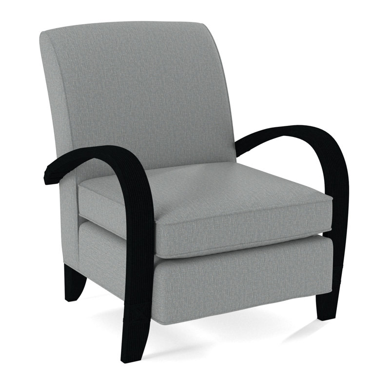 Vero Armchair, Ivory Crypton Performance; 0886-91, Black