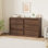 Commode moderne à 7/6 tiroirs pour la chambre à coucher - Chêne naturel et commode blanche antique - Rangement spacieux pour le salon, la chambre de bébé et le vestibule