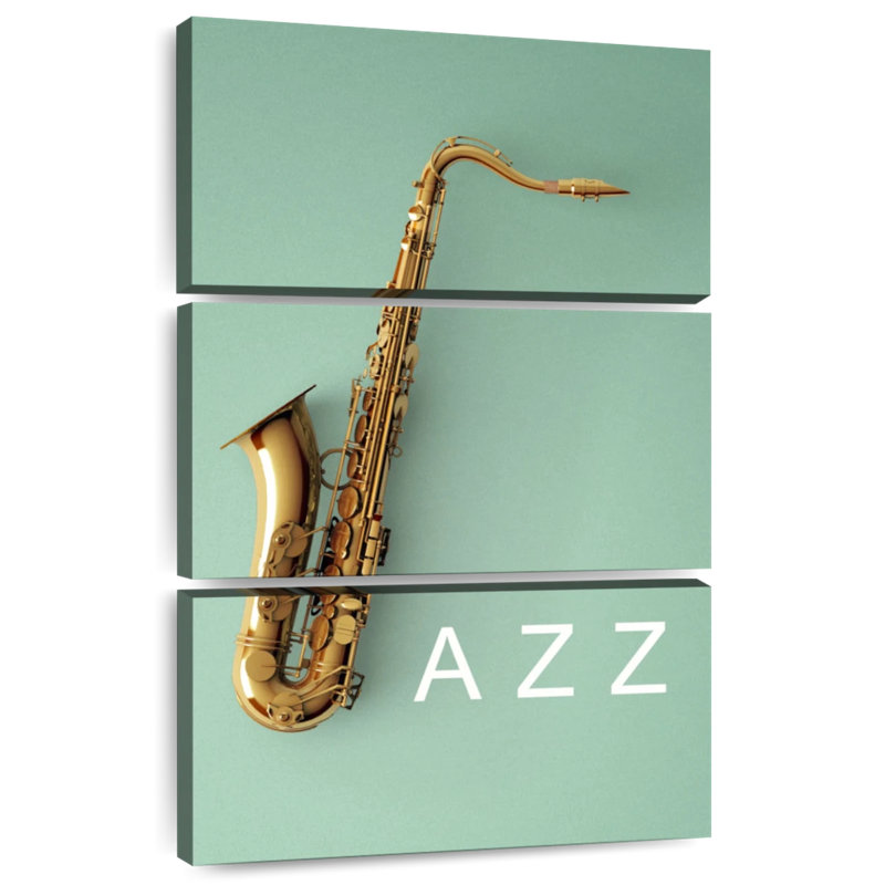 Abarca Jazz Saxophone, H 45 po x l 28 po