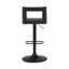 Tabouret de bar pivotant réglable