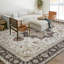 Hand-Knotted High-Quality Cream and Brown Area Rug