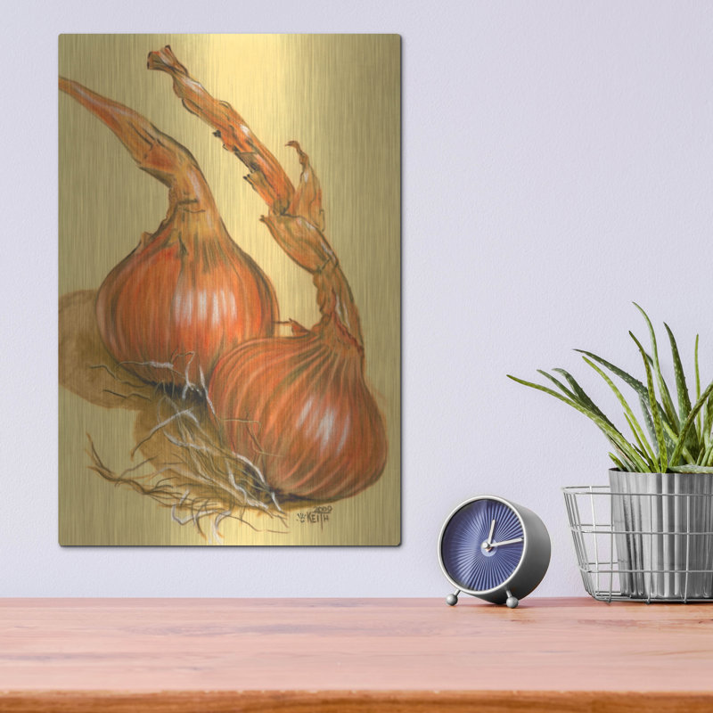 "Oignons espagnol" par Barbara Keith, H 16 po x l 12 po
