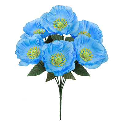 Buisson de pavot artificiel