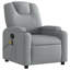 Fauteuil de massage inclinable électrique en similicuir-269311923