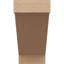 11"W x 22"D x 22"H Classic Burlington Rough Cedar Woodgrain TimberThane Corbel, Primed Tan-87636650