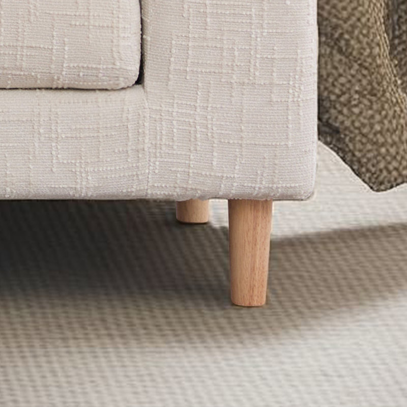 Très grand banc de chambre 83 po rembourré, Beige