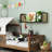 17 Inch Rattan Wall Shelf, Wooden Hanging Bookshelf Storage, Natural Cute Nursery Shelves Wall Mounted, Boho Decorative Floating Shelves For Kids Room, Living Room, Play Room, Bedroom-921738600-910633051-911091738
