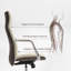 Suite pour bureau à domicile: bureau électrique debout de 63 po et fauteuil de direction ergonomique avec appui-tête