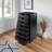 Barakha Black Finish Accent Chest with 7- drawer, 35.35'' H X 19.21'' W X 15.98'' D-533600667