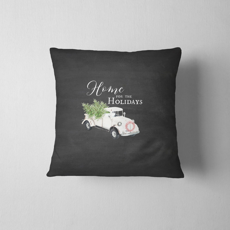 Housse de coussin blanc, H 16 po x l 16 po