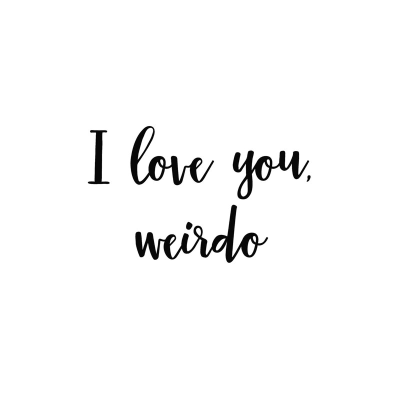 " Weirdo ", 12" H x 12" W  