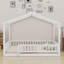 Structure de lit en bois avec clôture-914200449