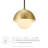 Eclipse Globe Pendant Light In Black-101991420
