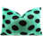 Polka Dots Velvet Reversible Throw Pillow