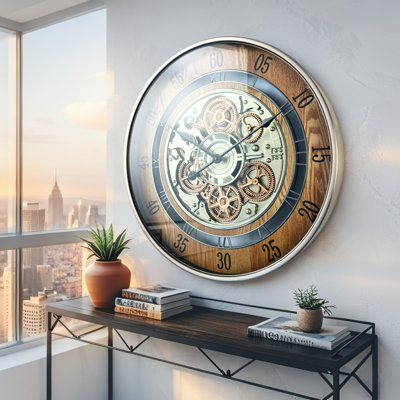 Metal Wall Clock